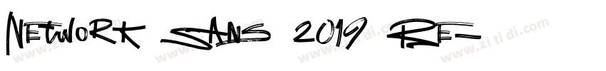 Network Sans 2019 Re字体转换